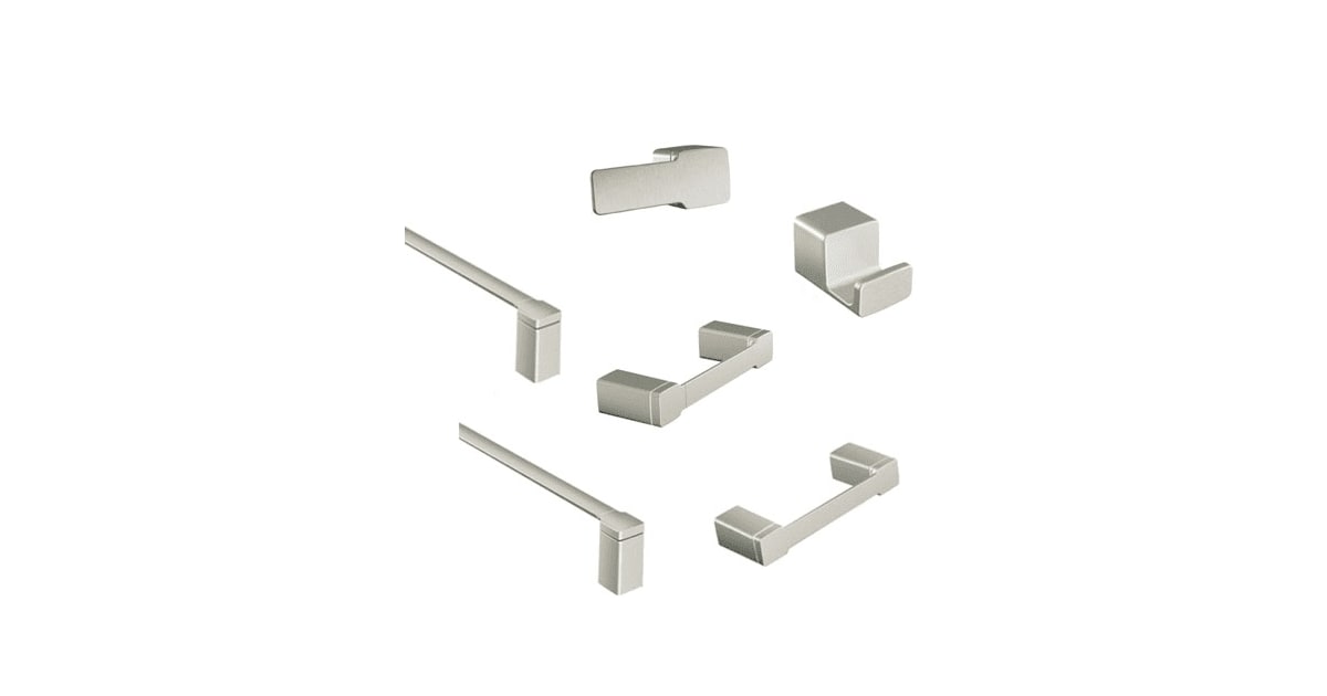 Moen 90 Degree Accessories Bundle 1 BN Bathroom Hardware Build
